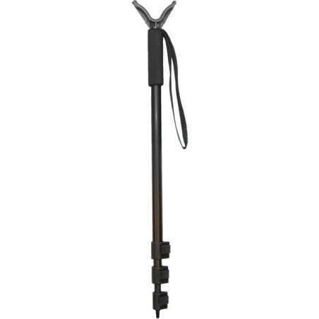 Palica z naslonom za puško, enojna, črna 55-155cm (Allen deluxe)