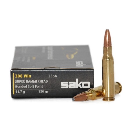 Naboji Sako .308 WIN SP 236A Superhammerhead 11,7g (20)