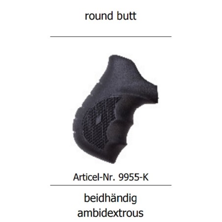 Ročaj Gumi Round Butt za Arminius (HW 3/5/7/38/357)