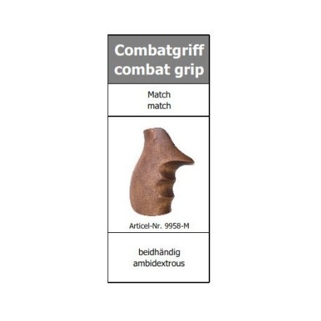 Ročaj Combat Grip Ročaj Combat Grip Match Lesen za Arminius (HW 9, HW 357 M in TT)