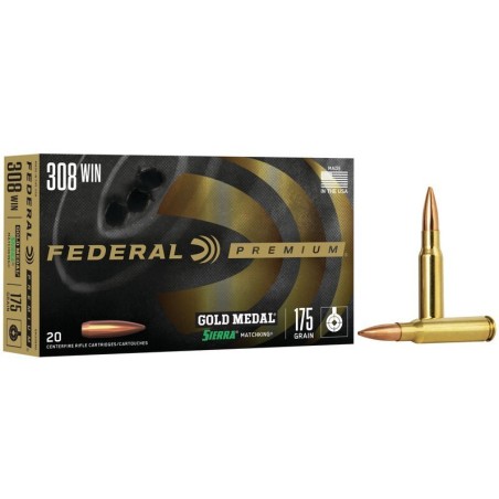 Naboji .308 Win. GM Sierra Match King FEDERAL 11,34g/175gr