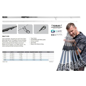 Palica Salt CCS 9'2" 279cm 15-42g - 2sec SAVAGE GEAR