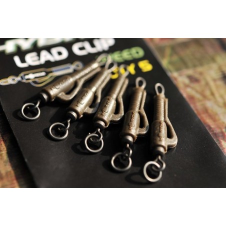 Lead Clips Hybrid Weedy Green