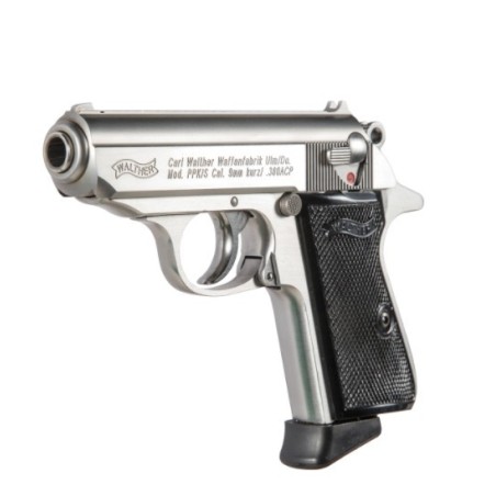 Pištola Walther PPK/S Stainless, 9mm short