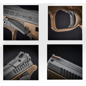 Pištola CZ TS 2 Deep Bronze