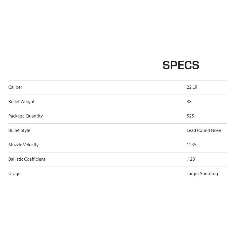 Naboji .22 LR Blazer Value Pack (525pcs) 2,46g / 38gr LRN CCI