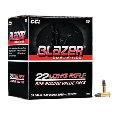 Naboji .22 LR Blazer Value Pack (525pcs) 2,46g / 38gr LRN CCI