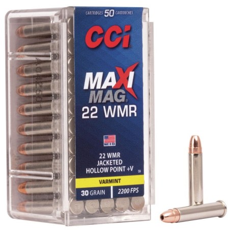 Naboji CCI .22 WMR Maxi Mag HP+V (50)
