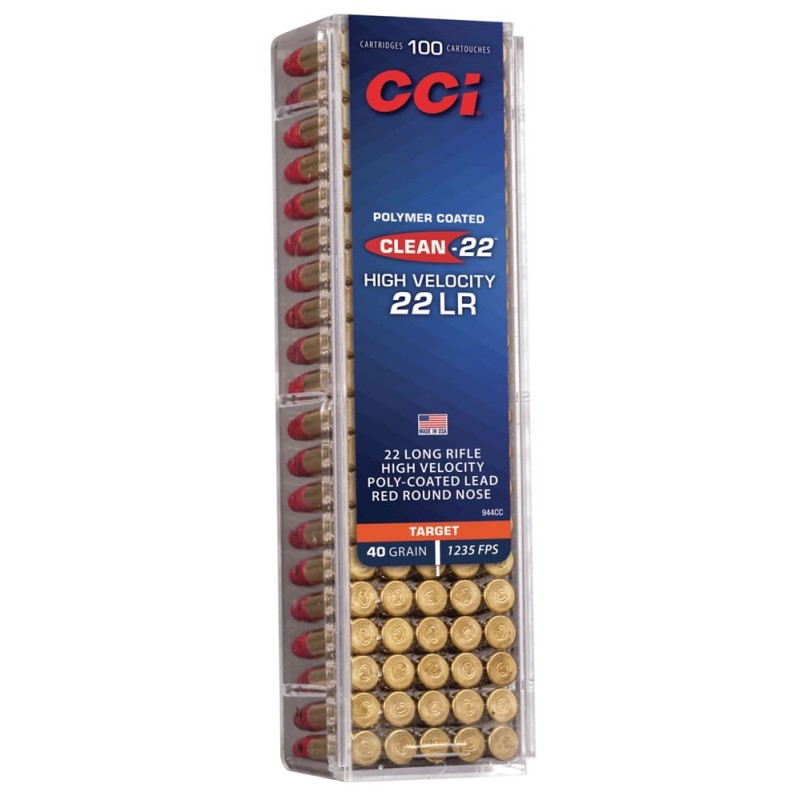 Naboj 22 LR Red Poly. HV 2,59g / 40gr LRN CCI (100)