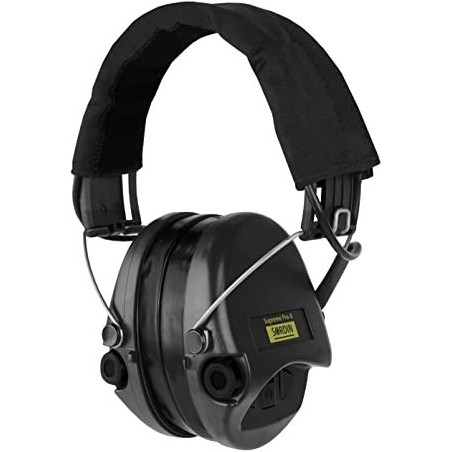 Glušniki Sordin Supreme Pro-X Black Fabric