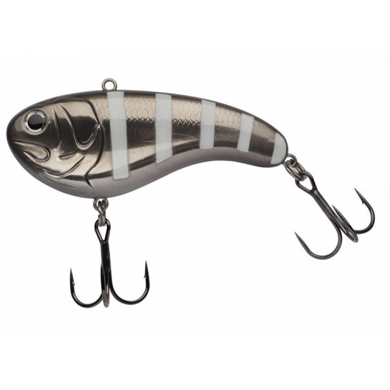 Vaba FLATT SHAD FS-096-XH-GLOWZEBRA Berkley