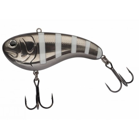 Vaba FLATT SHAD FS-096-XH-GLOWZEBRA Berkley