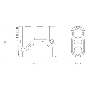 Daljinomer Hawke Vantage LRF 600m