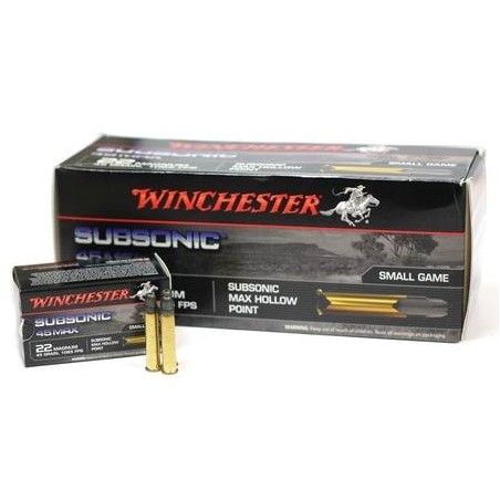 Naboji Winchester .22 WMR Subsonic HP 45gr (50)