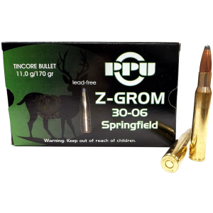 Naboji .30-06 Z-GROM 11g (170gr) A-628 (20kos) PPU