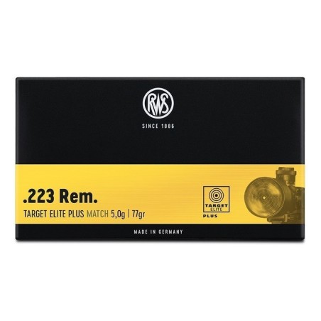 Naboji .223 Rem Target Elite Plus 5g/77gr  RWS (20)