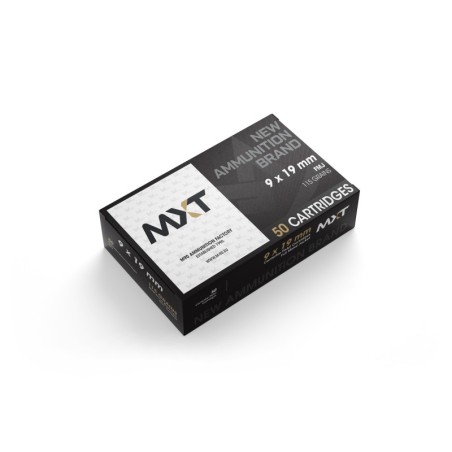 Strelivo 9x19 FMJ 8g/124gr MXT