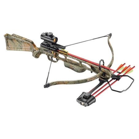 Samostrel Recurve JAG 1 Spring Camo 175lb Deluxe komplet