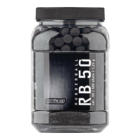 Naboji Gumi .50 cal SelfDefense T4E Rubberball 1,23g (100kos) prepakirano