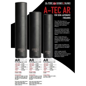 Dušilec A-Tec AR 30-4 .223" - A-lock