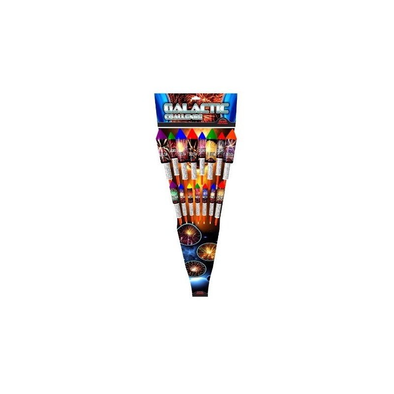 Rakete Set GALACTIC CHALLENGE 15kos nem(gr):348