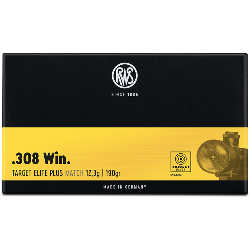 Naboji RWS .308 Win. Target Elite PLUS 12,3g (20)