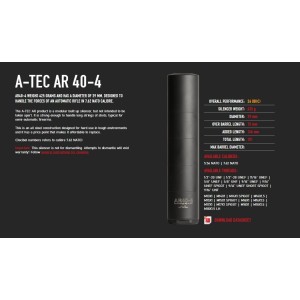 Dušilec A-Tec AR 40-4 .30  - A-lock