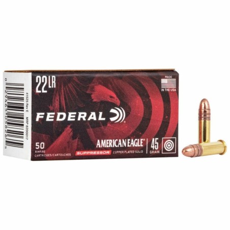 Naboji .22 LR Suppressor American Eagle 2,91g / 45gr CP (50)