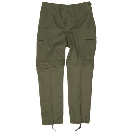 Hlače Zelene Dolge/Kratke zip off vel.s