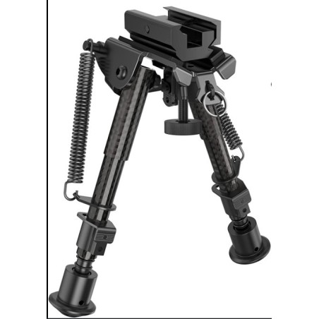 Bipod Carbon Fiber 15-23cm za bazo za pas + weaver montaža