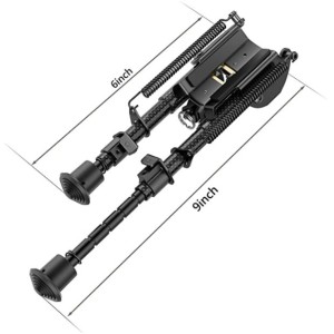 Bipod Carbon Fiber 15-23cm za bazo za pas + weaver montaža