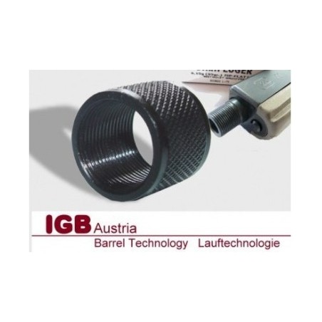 Matica Navoja Thread Protector 1/2"x28 UNEF Črna (Jeklena)