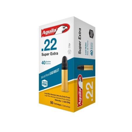 Naboji .22 LR Standard Velocity 2,59g / 40gr Aguila (50)
