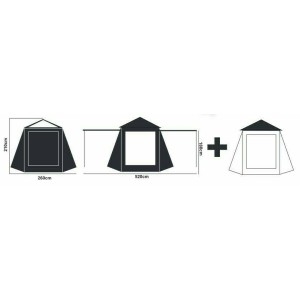 Šotor FULCRUM UTILITY TENT & CONDENSER WRAP