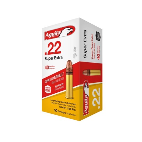 Naboji .22 LR HV Super Extra CP 2,59g / 40gr Aguila (50)