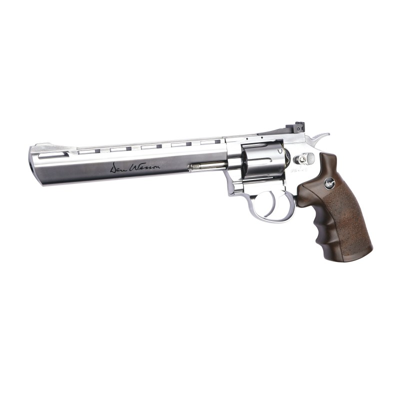 Revolver Zračni CO2 Dan Wesson 8" Silver 4,5mm BB's