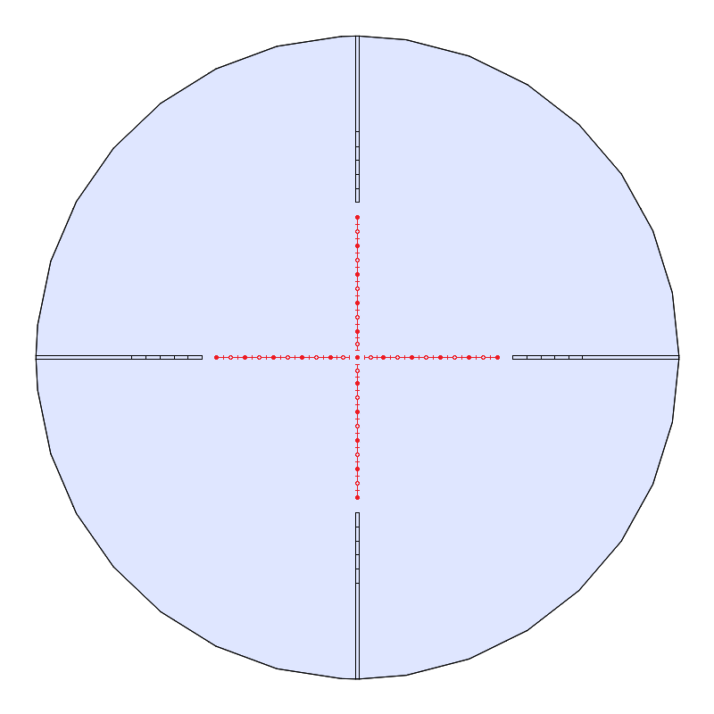 Strelni Daljnogled 5-40x56 Absolute ED, Konus