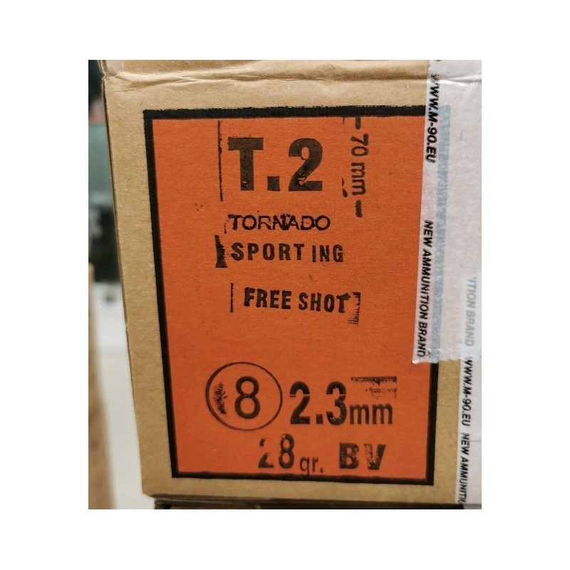 Naboj Šibreni Trap T2 2,3mm(8) 28gr cal12 (25) OPEN