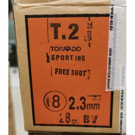 Naboj Šibreni Trap T2 2,3mm(8) 28gr cal12 (25) OPEN