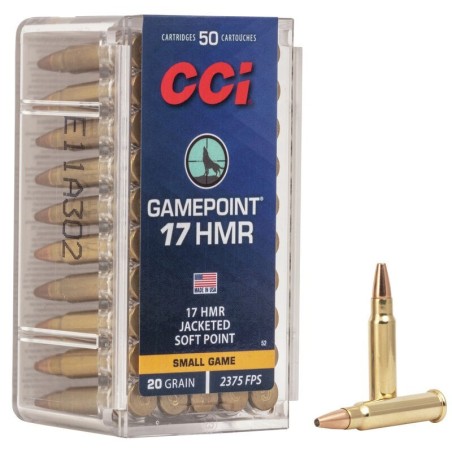 Naboji CCI .17 HMR Game Point SP 1,25g/ 20gr (50)