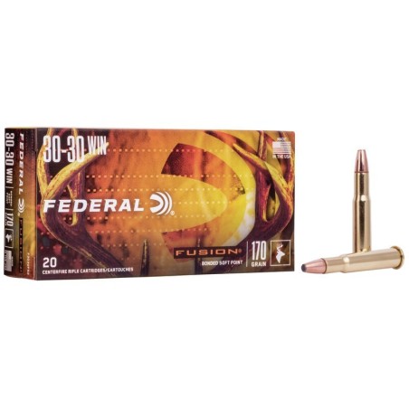 Naboji .30-30 Win. Fusion 11,0g /170gr SP Federal (20)