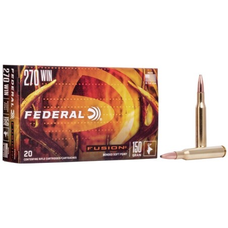 Naboji .270 Win 9,7g / 150gr SP Fusion Federal