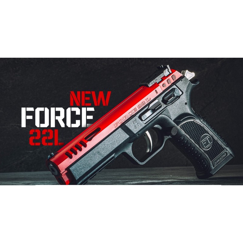 Pištola Tanfoglio Force 22 L Red Slide .22lr