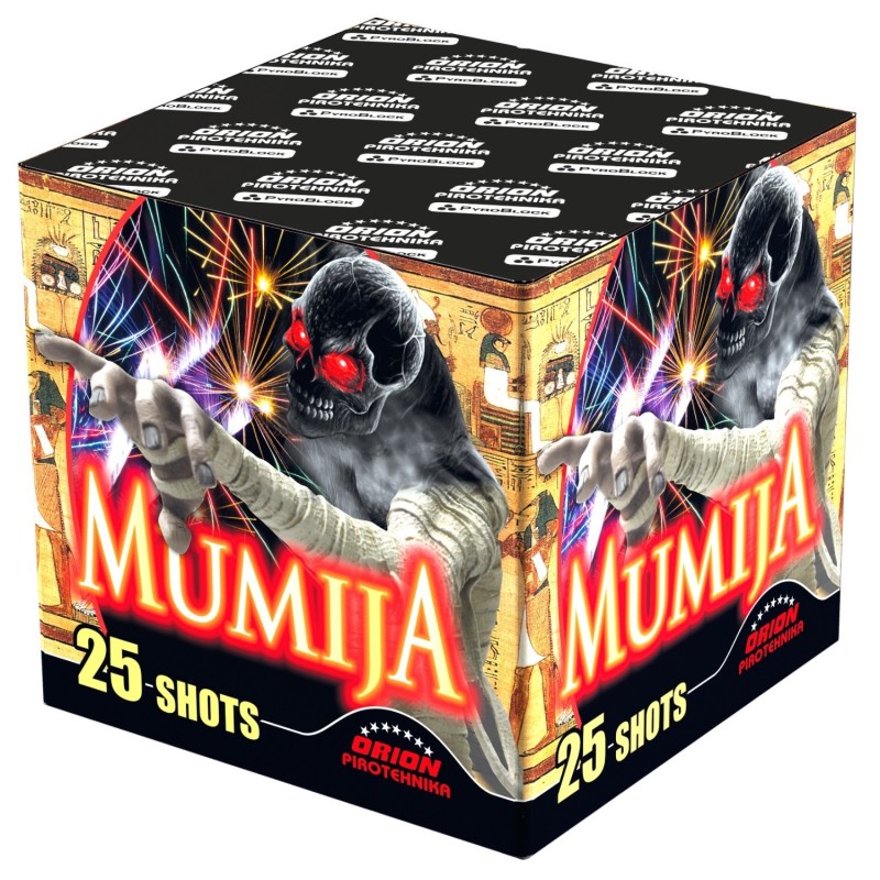 Baterija Ognjemetna MUMIJA 25s nem(gr):163