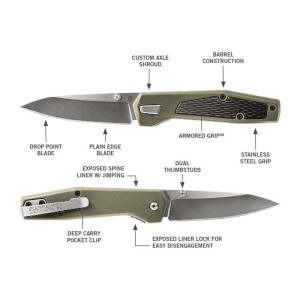 Nož Fuse Green, Gerber
