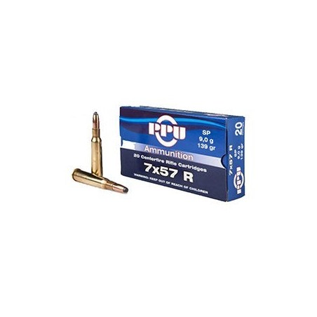 Naboj 7x57 R SP 9,0g (139gr) PPU A-098 (20 kos)