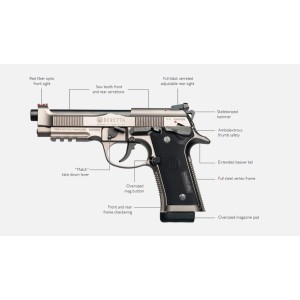 Pištola Beretta 92X Performance 9x19
