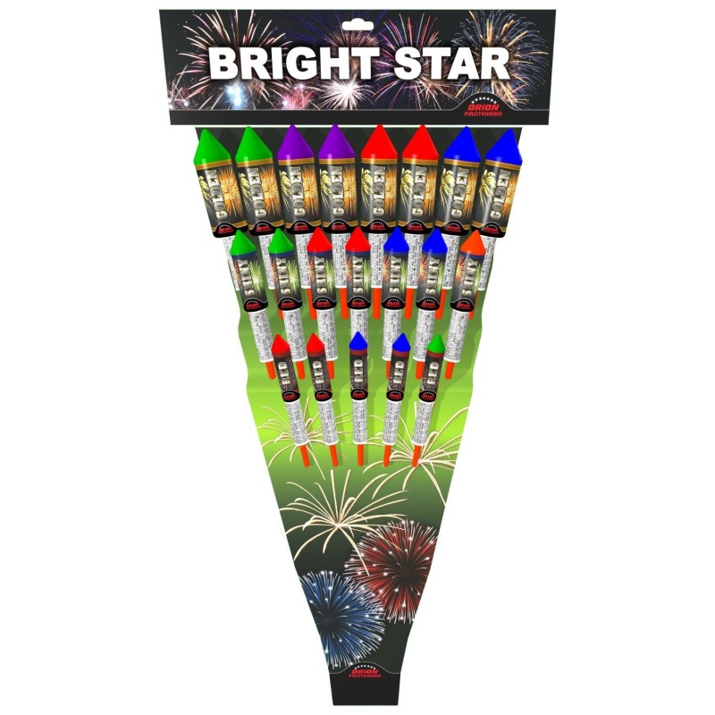 Rakete Set BRIGHT STAR 20kos nem(gr):491,3