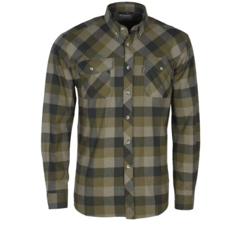Srajca Flanela Lumbo Pinewood Oliv/Rjava vel. M-XXL