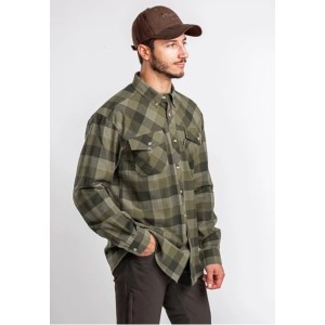 Srajca Flanela Lumbo Pinewood Oliv/Rjava vel. M-XXL